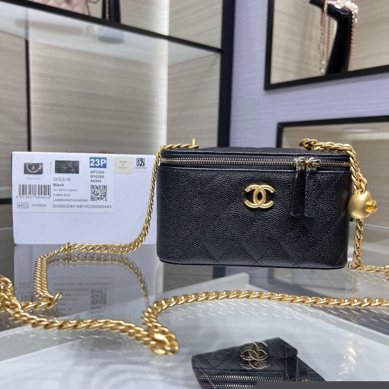 Ch*el cosmetic bags